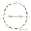 Necklace Coconut Shell Wood Chips Geometric Handmade Unisex Hiphop Allmatch Stainless Steel Irregular Clavicle O Chain