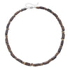 Necklace Coconut Wood Beads Stainless Steel Geometric Handmade Unisex