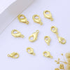 Necklace Connecting Buckle Lobster Clasp Alloy 18K Gold Plated Allmatching Geometric Electroplated Diy Accessories