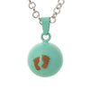 Necklace Copper Electroplating Geometric Style