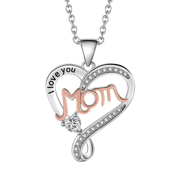 Necklace Copper Geometric Electroplating Heart Style For Women