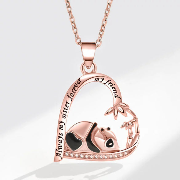 Necklace Copper Geometric Electroplating Heart Style For Women
