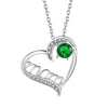 Necklace Copper Geometric Electroplating Heart Style For Women