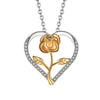Necklace Copper Geometric Electroplating Heart Style For Women