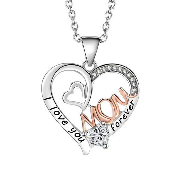 Necklace Copper Geometric Electroplating Heart Style For Women