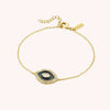Necklace Copper Geometric Electroplating 18K Gold Color Preservation