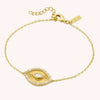 Necklace Copper Geometric Electroplating 18K Gold Color Preservation