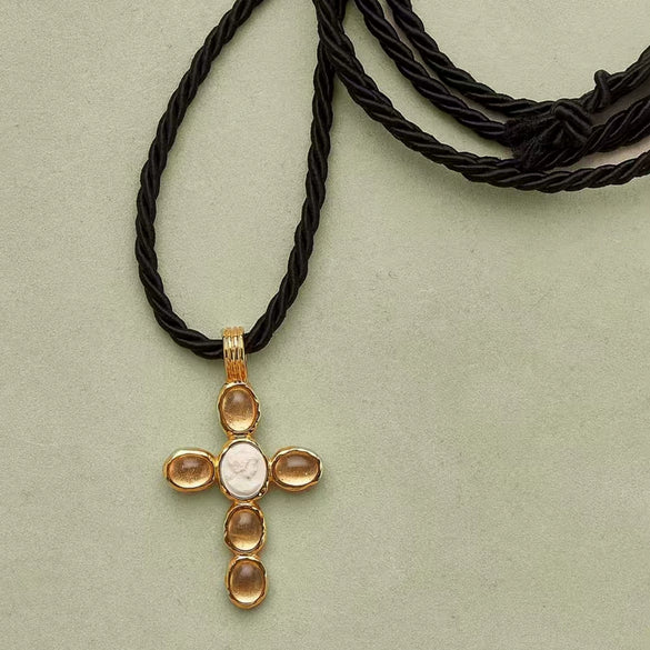 Necklace Copper Geometric Light Luxury Style Electroplating