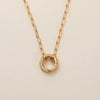 Necklace Copper Geometric Style Electroplating