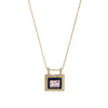 Necklace Copper Geometric Titanium Steel Electroplating