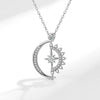 Necklace Copper Heart Rotatable Sweet Style