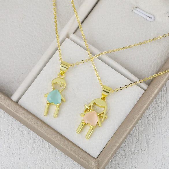 Necklace Copper Little Fresh Style Electroplating