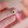 Necklace Copper Mixed Gem Inlay Geometric Ochain Women's