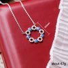 Necklace Copper Mixed Gem Inlay Geometric Style For Ladies