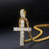 Necklace Copper Mixed Gem Inlay Geometric Styling With Letters Numbers Text Inlaid Zircon Twist Chain Unisex