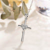 Necklace Copper Mixed Gem Inlay Heart Shape Letters Numbers Text Inlaid Zircon For Women