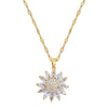 Necklace Copper Pendant Stainless Steel Chain Geometric Style Electroplating For Women