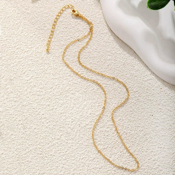 Necklace Copper Plated Artificial Crystal Heart Shape Geometric Sweet Style Electroplating For Women