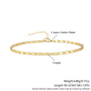 Necklace Copper Plated With Real Gold Minimalist Style Regular Chain