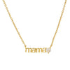 Necklace Copper Real Gold Electroplating O Word Chain Style For Women