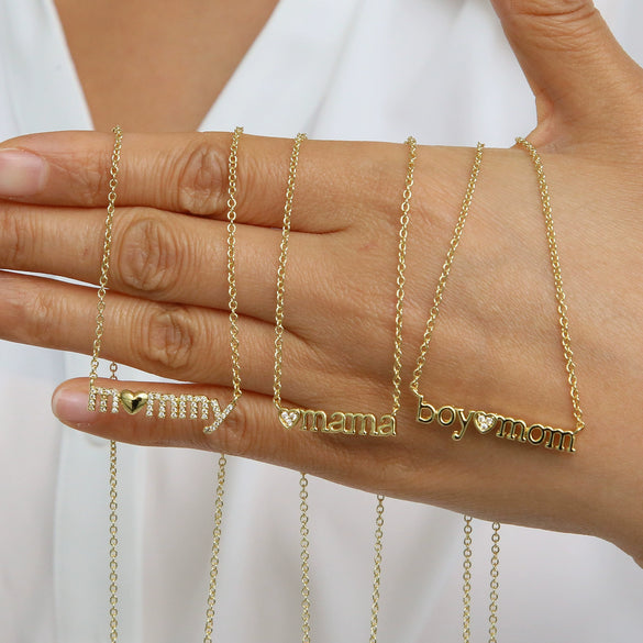 Necklace Copper Real Gold Electroplating O Word Chain Style For Women