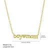 Necklace Copper Real Gold Electroplating O Word Chain Style For Women