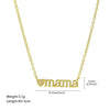 Necklace Copper Real Gold Electroplating O Word Chain Style For Women