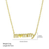 Necklace Copper Real Gold Electroplating O Word Chain Style For Women