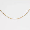 Necklace Copper Real Gold Plated Flower Rhinestones Electroplating