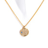 Necklace Copper Real Gold Plated Natural Twelve Constellation Animal Zodiac Style