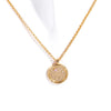Necklace Copper Real Gold Plated Natural Twelve Constellation Animal Zodiac Style