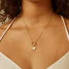 Necklace Copper Real Gold Plated Natural Twelve Constellation Animal Zodiac Style