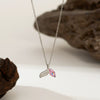 Necklace Copper Titanium Steel Star Heart Shape Bow Electroplating Women's Niche Light Luxury Pendant Accessories Clavicle Chain