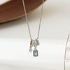 Necklace Copper Titanium Steel Star Heart Shape Bow Electroplating Women's Niche Light Luxury Pendant Accessories Clavicle Chain