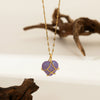 Necklace Copper Titanium Steel Star Heart Shape Bow Electroplating Women's Niche Light Luxury Pendant Accessories Clavicle Chain
