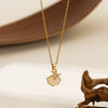 Necklace Copper Titanium Steel Star Heart Shape Bow Electroplating Women's Niche Light Luxury Pendant Accessories Clavicle Chain