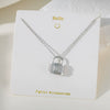 Necklace Copper Titanium Steel Star Heart Shape Bow Electroplating Women's Niche Light Luxury Pendant Accessories Clavicle Chain