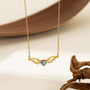 Necklace Copper Titanium Steel Star Heart Shape Bow Electroplating Women's Niche Light Luxury Pendant Accessories Clavicle Chain