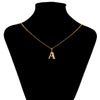 Necklace Copper Zinc Alloy Goldplated Letter Hiphop Jewelry Pendant Women