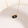 Necklace Copper Zircon Geometric Electroplating Fashion Niche Personality Jewelry