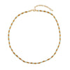 Necklace Crystal Ite Copper Geometric Handmade