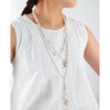 Necklace Fake Pearl Star Shape Electroplating Women's Minimalist