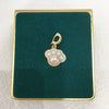 Necklace Freshwater Pearl Copper Cute Cat's Claw Meat Pad Natural Flat Round Rose Buns Round