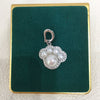 Necklace Freshwater Pearl Copper Cute Cat's Claw Meat Pad Natural Flat Round Rose Buns Round