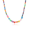 Necklace Glass Glaze Handmade Geometric Animal Zodiac Beaded Jewelry