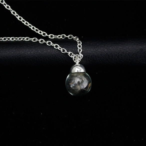 Necklace Glass Glaze Star Geometric Pendant