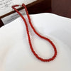 Necklace Glass Glazed Geometric Dyeing Women's Accessories