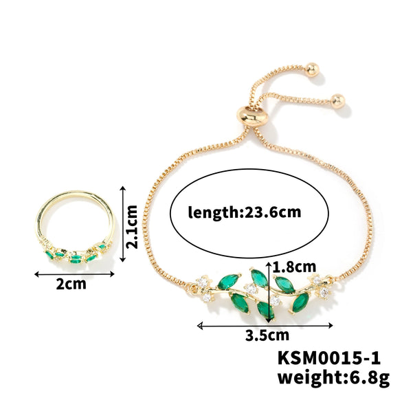 Necklace Glass Stainless Steel Flowers Electroplating Sweet Design