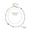 Necklace Imitation Pearl Alloy Geometric Electroplating