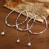 Necklace Imitation Pearl Alloy Geometric Electroplating